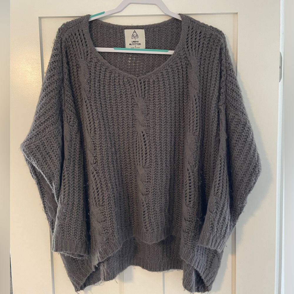 Urban Outfitters x UNIF chunky cable knit sweater - Picture 3 of 9